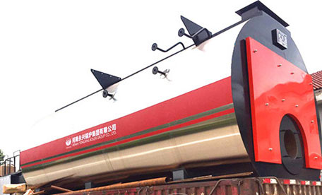 [河南周口]建材企业8吨一体式冷凝蒸汽锅炉