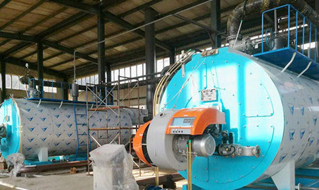 [河北邯郸]君子居房地产2台8吨超低氮热水锅炉